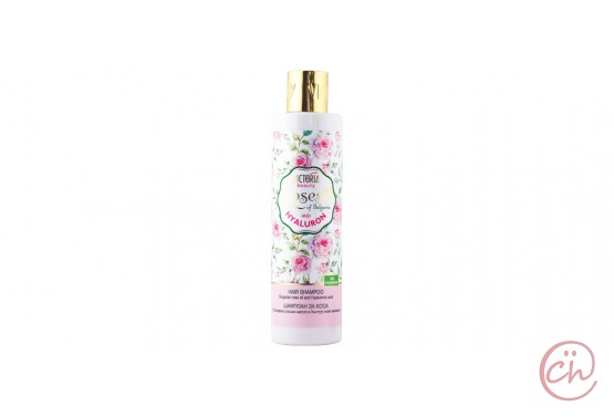 Хидратиращ шампоан за коса с Розово масло Roses and Hyaluron - Victoria Beauty